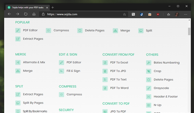 sửa file pdf
