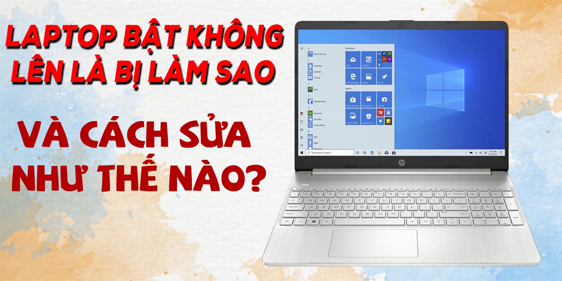 Laptop bật không lên
