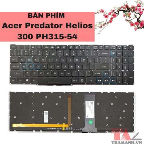 ban-phim-Acer-Predator-Helios-300-PH315-54