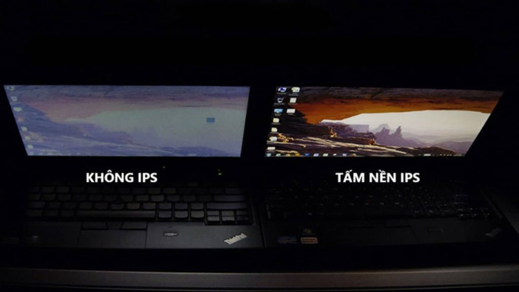 so sánh màn không IPS và tấm nền IPS