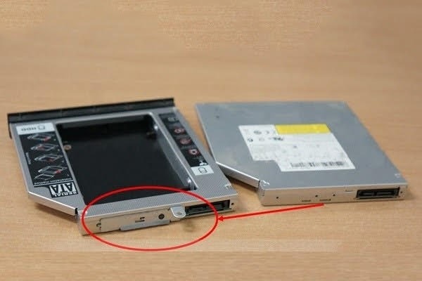 Hướng dẫn chọn Caddy Bay cho laptop phù hợp. Cách lắp Caddy Bay