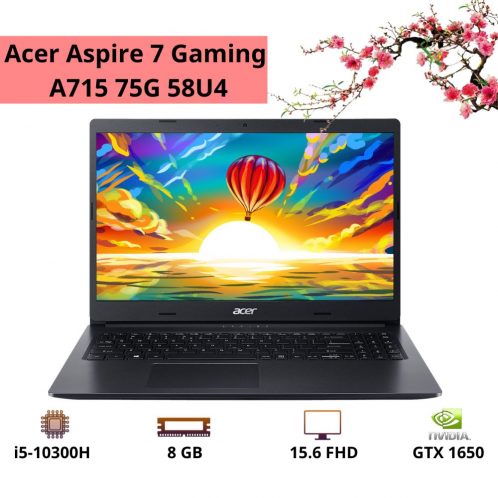 Acer Aspire 7 A715-75G-58U4 i5 10300H/8GB/512GB/GTX1650