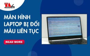Màn hình laptop đổi màu liên tục: Nguyên nhân và cách khắc phục