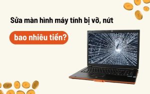 Màn hình máy tính bị vỡ, nứt sửa hết bao nhiêu tiền?