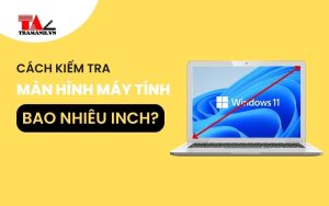 Cách kiểm tra màn hình máy tính bao nhiêu inch đơn giản nhất