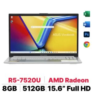 Asus Vivobook Go 14 E1504FA-laptop học online màn hình lớn